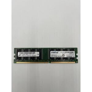 Crucial 1GB 184-Pin DIMM 128MX6 Unbuffered Desktop Memory RAM